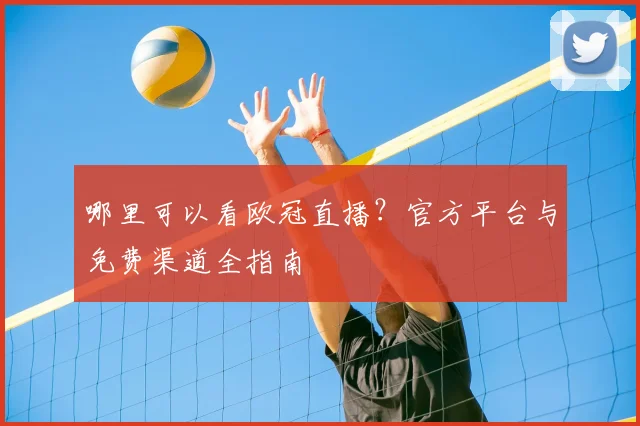 哪里可以看欧冠直播？官方平台与免费渠道全指南